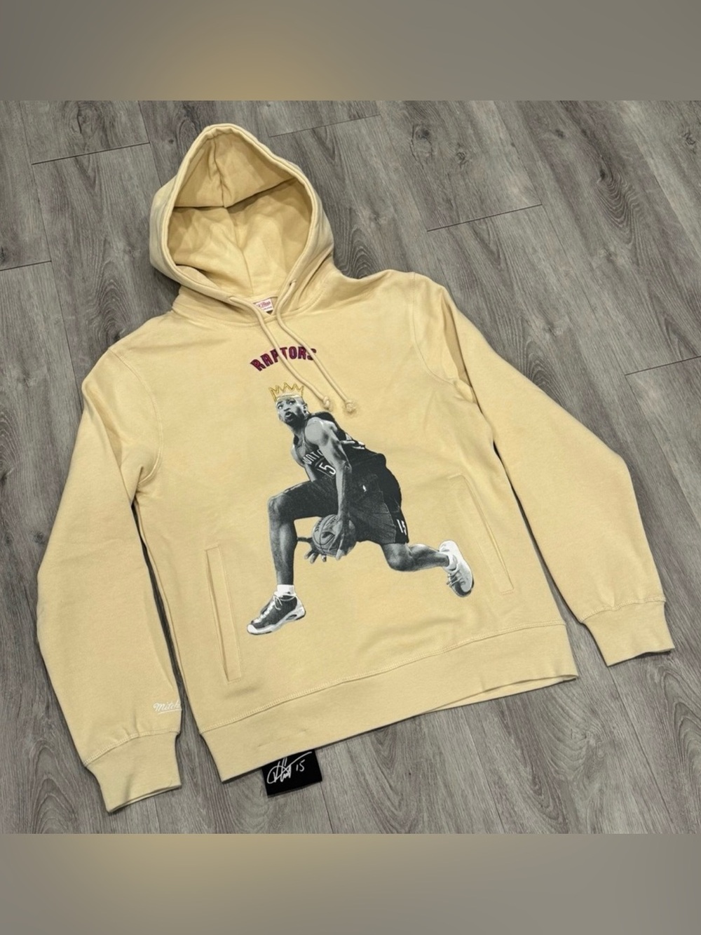 NWOT Men’s Mitchell & Ness Raptors Basketball Slam Dunk King Embroidered Hoodie